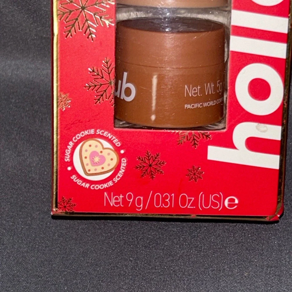 Holler Lip Heroes Sugar Cookie Lip Balm‎ and Scrub Set Holiday Gift Box